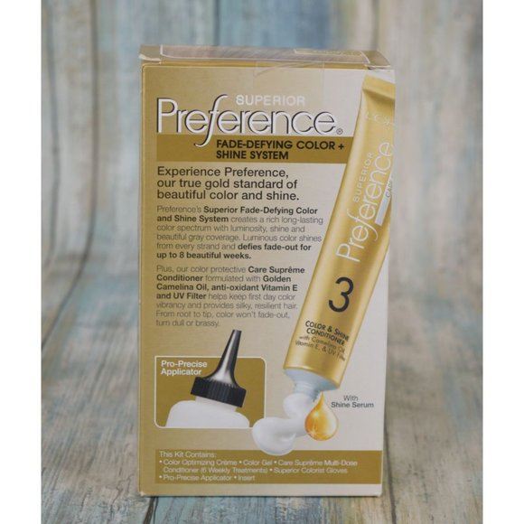 Loreal Superior Preference 8 1/2A Champagne Blonde Cooler Level 3 Permanent Dye - Picture 8 of 8